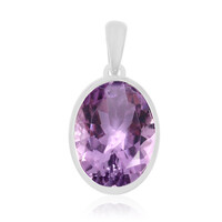 Amethyst Silver Pendant