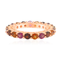Mozambique Garnet Silver Ring
