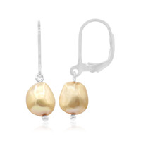 Freshwater pearl Silver Earrings (TPC)