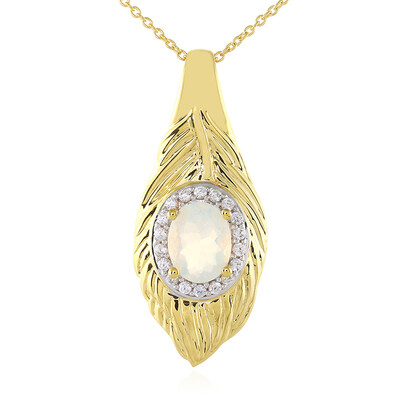 Welo Opal Silver Necklace