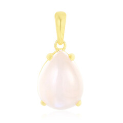 Tanzanian Rainbow Moonstone Silver Pendant