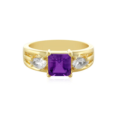 Uruguayan Amethyst Silver Ring
