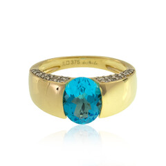9K Marambaia Topaz Gold Ring (de Melo)