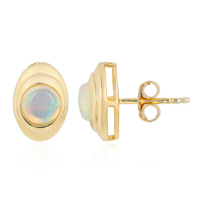 Welo Opal Silver Earrings