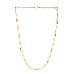 I3 (J) Diamond Silver Necklace