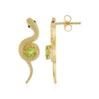 Peridot Silver Earrings