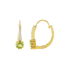 Sphene Silver Earrings
