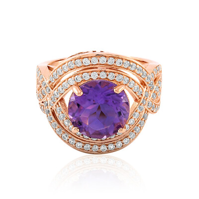 Amethyst Silver Ring