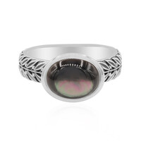 Mother of Pearl Silver Ring