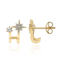 Zircon Silver Earrings