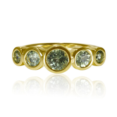 9K Colour Change Diaspore Gold Ring (Tenner Diniz)