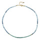 Brazilian Emerald Silver Necklace