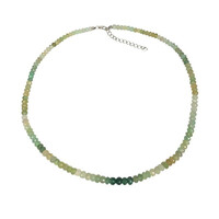 Aquaprase Silver Necklace