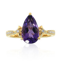 14K Amethyst Gold Ring
