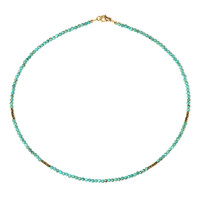 Arizona Turquoise Silver Necklace (Riya)