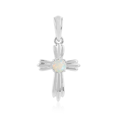 Welo Opal Silver Pendant