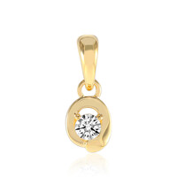 18K VS1 (E) Diamond Gold Pendant (adamantes [!])