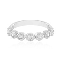 Zircon Silver Ring