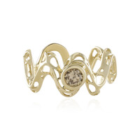 9K I2 Champagne Diamond Gold Ring (Ornaments by de Melo)