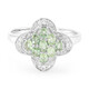 Cuprian Tourmaline Silver Ring
