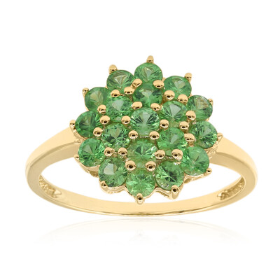14K Kenya Tsavorite Gold Ring