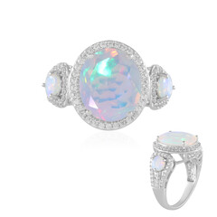 Welo Opal Silver Ring