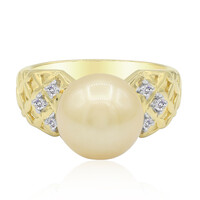 9K Golden South Sea Pearl Gold Ring (TPC)