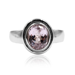Brazilian Kunzite Silver Ring