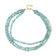 Brazilian Aquamarine Silver Necklace