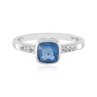 Colour Change Fluorite Silver Ring