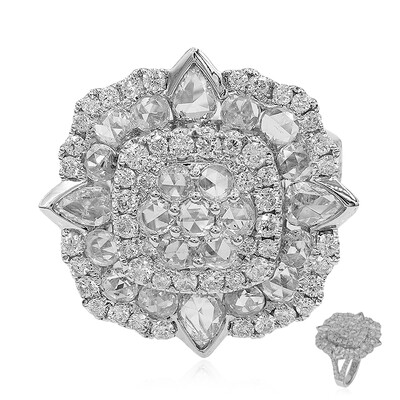 14K SI1 (H) Diamond Gold Ring (CIRARI)