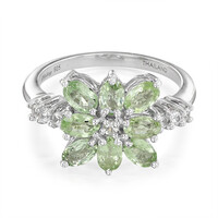 Paraiba Tourmaline Silver Ring