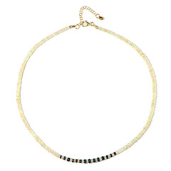 Welo Opal Silver Necklace