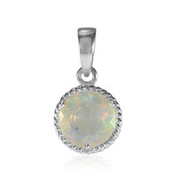 Welo Opal Silver Pendant