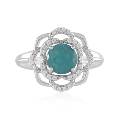 Grandidierite Silver Ring