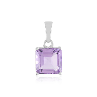 Amethyst Silver Pendant