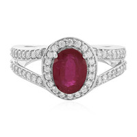 Madagascar Ruby Silver Ring