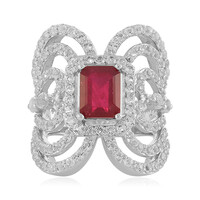 Madagascar Ruby Silver Ring