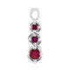 Burmese Ruby Silver Pendant (Pallanova)