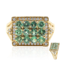 14K Brazilian Alexandrite Gold Ring (CIRARI)