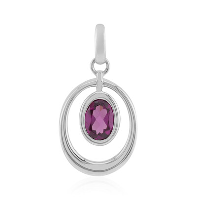 Roshoite Garnet Silver Pendant (Pallanova)