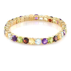 Sky Blue Topaz Silver Bracelet