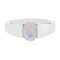 Welo Opal Silver Ring