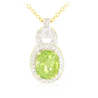 18K Paraiba Tourmaline Gold Necklace (AMAYANI)