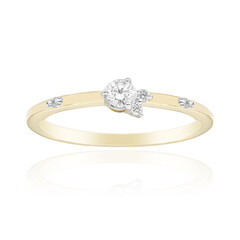 9K SI1 (G) Diamond Gold Ring