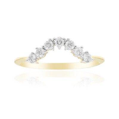 9K SI1 (G) Diamond Gold Ring (Annette)