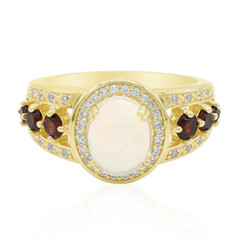 Welo Opal Silver Ring