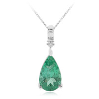 14K Colombian Emerald Gold Necklace (CIRARI)