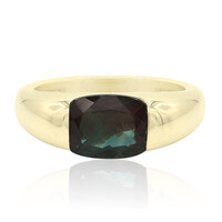 9K Green Tibetanite Gold Ring