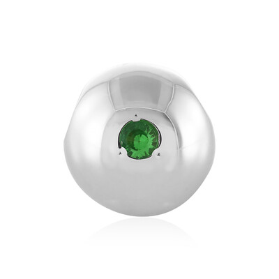 Tanzanian Tsavorite Silver Pendant (MONOSONO COLLECTION)